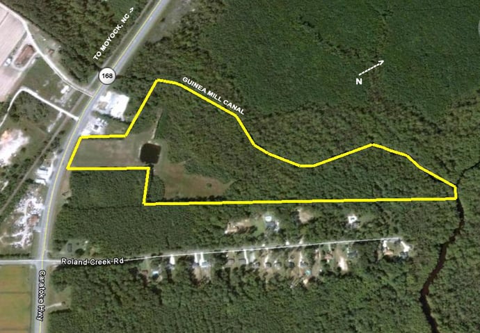 40 acres in currituck county nc