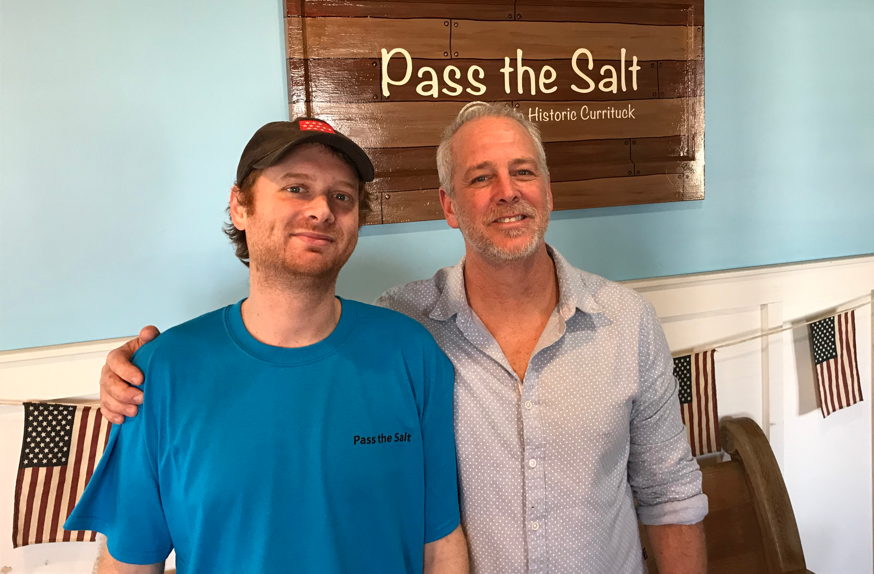 Dan Pennington Chris Frazier Pass the Salt Cafe Currituck County 3