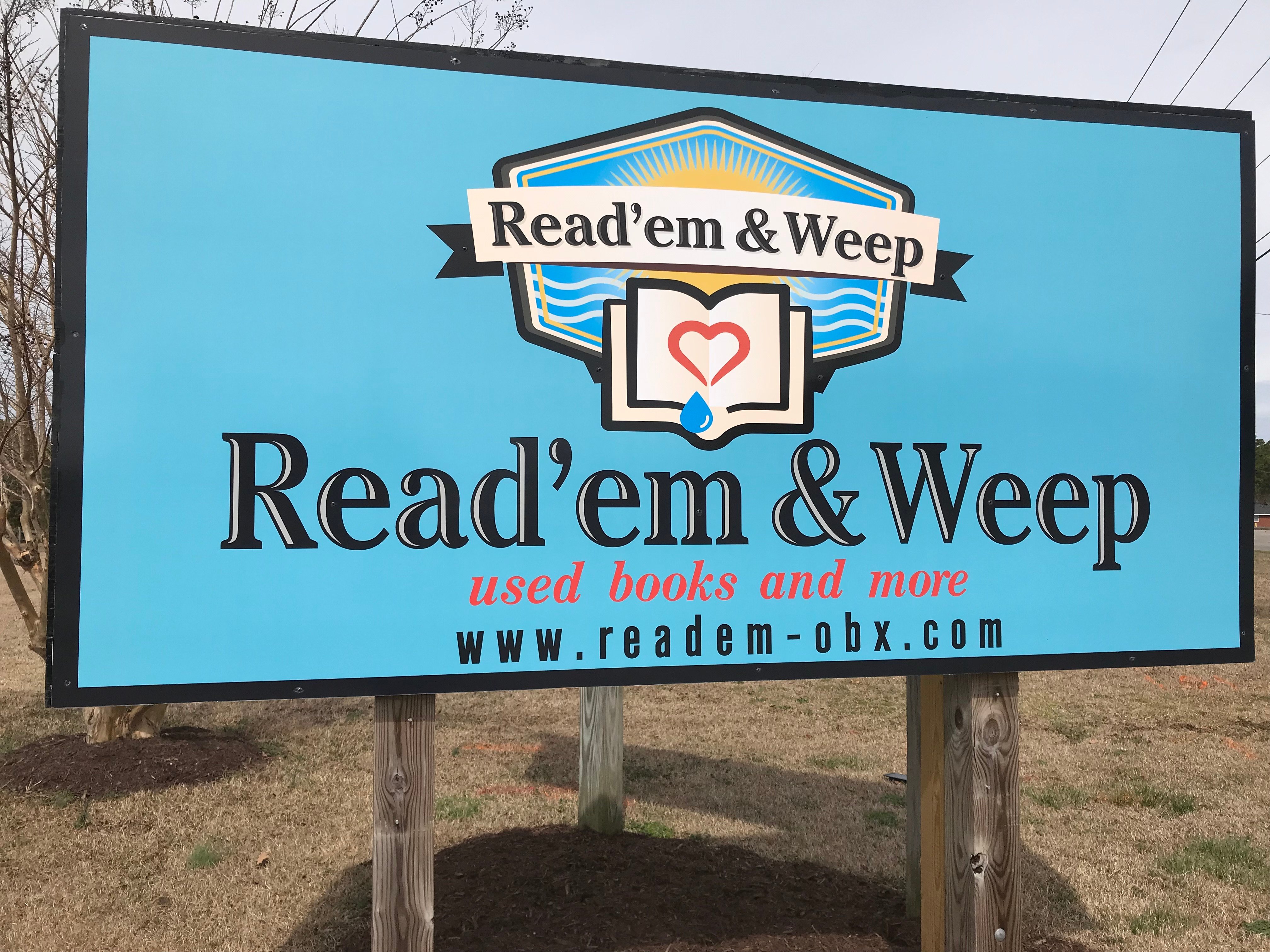 Read 'Em and Weep Currituck County Outer Banks book store 5