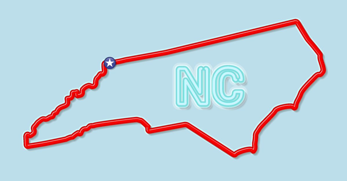 NC state outline