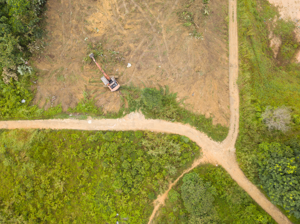 aerial land development raw currituck county nc
